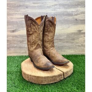 Old West Women - Size 7.5 - Tan Western Cowboy Boots OW1051L